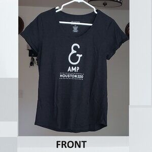 EUC Scout & Cellar Amp & Houston 2020 Super Soft V-Neck Shirt Size Large